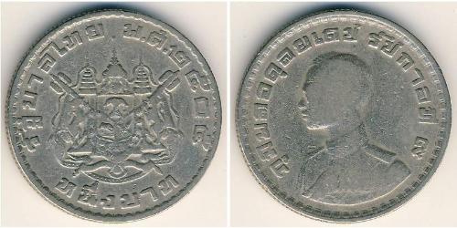 1 Baht Thailand 銅/镍 