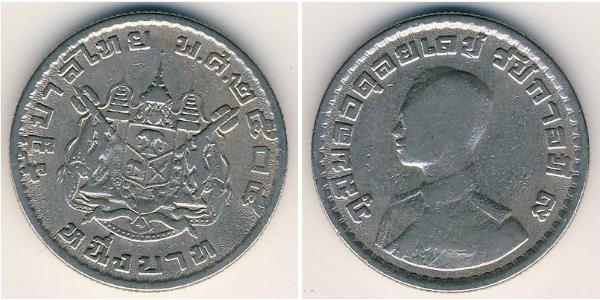 1 Baht Thailand 銅/镍 