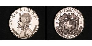 1 Balboa Panama Argent Vasco Núñez de Balboa (1475 – 1519)