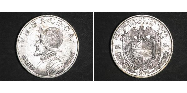 1 Balboa Panama Argent Vasco Núñez de Balboa (1475 – 1519)