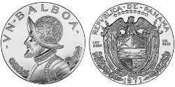 1 Balboa Panama Argent Vasco Núñez de Balboa (1475 – 1519)