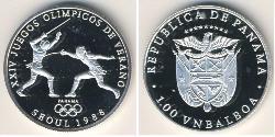 1 Balboa Panamá Plata 