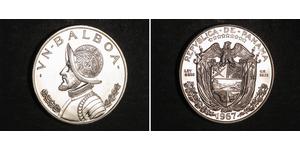 1 Balboa Panamá Plata Vasco Núñez de Balboa (1475 – 1519)