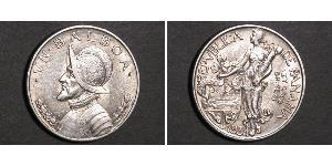 1 Balboa Panamá Plata Vasco Núñez de Balboa (1475 – 1519)