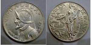 1 Balboa Panamá Plata Vasco Núñez de Balboa (1475 – 1519)