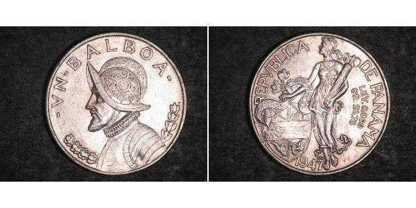 1 Balboa Panamá Plata Vasco Núñez de Balboa (1475 – 1519)