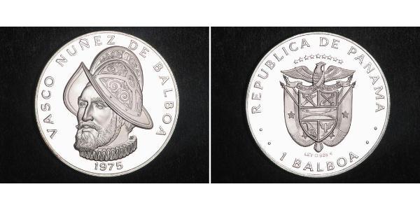 1 Balboa Panamá Plata Vasco Núñez de Balboa (1475 – 1519)