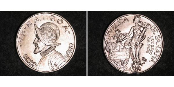 1 Balboa Panamá Plata Vasco Núñez de Balboa (1475 – 1519)