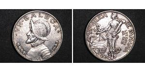 1 Balboa Panama Silber Vasco Núñez de Balboa (1475 – 1519)