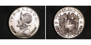 1 Balboa Republic of Panama Silver Vasco Núñez de Balboa (1475 – 1519)