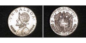 1 Balboa Republic of Panama Silver Vasco Núñez de Balboa (1475 – 1519)