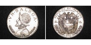 1 Balboa Republic of Panama Silver Vasco Núñez de Balboa (1475 – 1519)