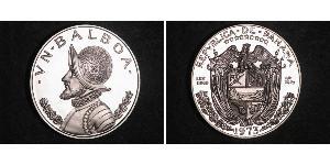 1 Balboa Republic of Panama Silver Vasco Núñez de Balboa (1475 – 1519)
