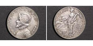 1 Balboa Republic of Panama Silver Vasco Núñez de Balboa (1475 – 1519)