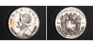 1 Balboa Republic of Panama Silver Vasco Núñez de Balboa (1475 – 1519)