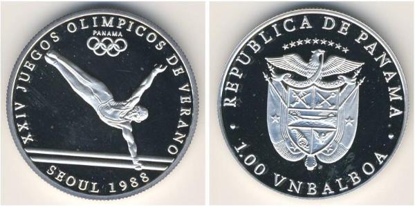 1 Balboa Republic of Panama Silver 