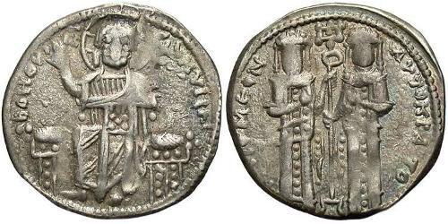 1 Basilikon Empire byzantin (330-1453) Argent Andronic II Paléologue (1258-1332)