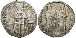 1 Basilikon Byzantine Empire (330-1453) Silver Andronicus II Palaiologos (1258-1332)