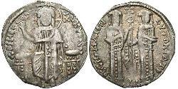 1 Basilikon Византийская империя (330-1453) Серебро Андроник II Палеолог (1258-1332)