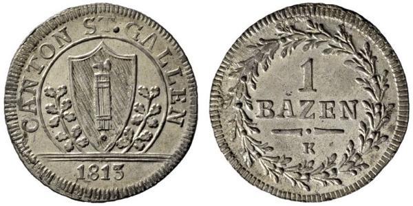 1 Batz Suisse Argent 