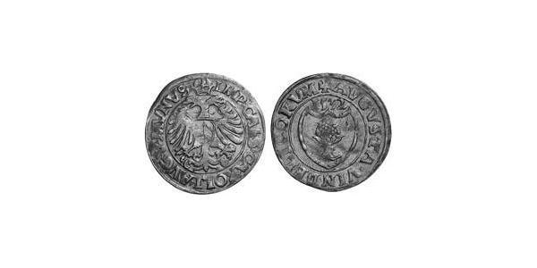 1 Batzen Augsburg (1276 - 1803) Silber Karl V, Römisch-deutscher Kaiser (1500-1558)