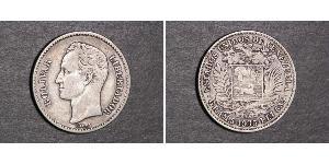 1 Bolivar Venezuela Argento 