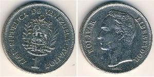 1 Bolivar Venezuela Copper/Nickel 