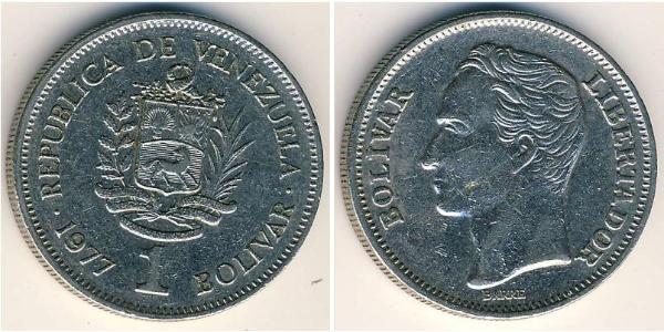 1 Bolivar Venezuela Kupfer/Nickel 