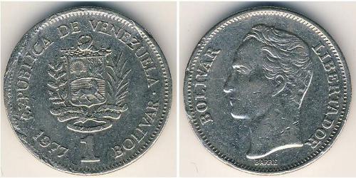 1 Bolivar Venezuela Nickel 