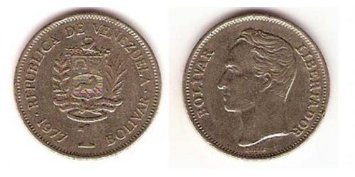 1 Bolivar Venezuela Nickel 