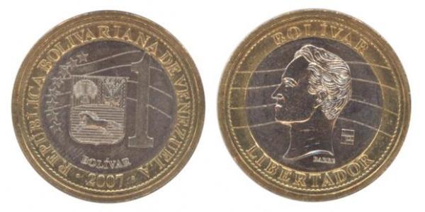 1 Bolivar Venezuela  