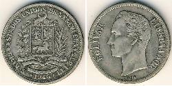 1 Bolivar Venezuela 銀 