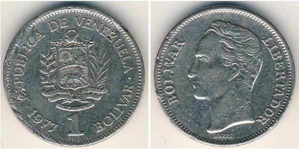 1 Bolivar Venezuela 镍 