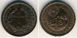 1 Bolivar 玻利維亞 青铜 