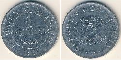 1 Boliviano Bolivia (1825 - ) Acciaio 