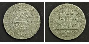 1 Budju Algerien Silber Mahmud II