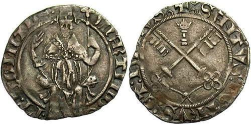 1 Carlin Папська держава (752-1870) Срібло Мартин V (1368 -1431)