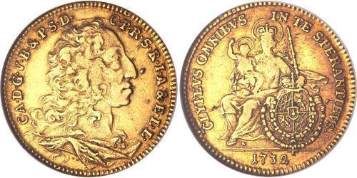 1 Carolin Kurfürstentum Bayern (1623 - 1806) Gold 