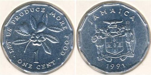 1 Cent Jamaika (1962 - ) Aluminium 