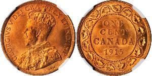 1 Cent Canadá Bronce Jorge V (1865-1936)