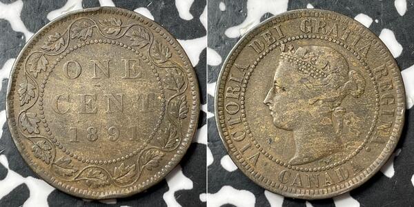 1 Cent Canadá Bronce Victoria (1819 - 1901)