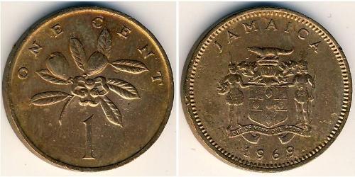 1 Cent Jamaica (1962 - ) Bronce 