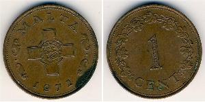 1 Cent Malta Bronce 