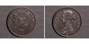 1 Cent Terranova y Labrador Bronce Victoria (1819 - 1901)