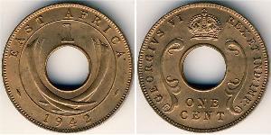 1 Cent África Oriental Bronce 