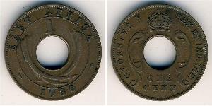 1 Cent África Oriental Bronce 