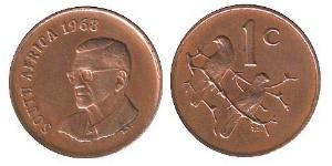 1 Cent Afrique du Sud Bronze 