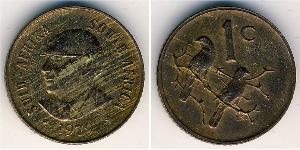 1 Cent Afrique du Sud Bronze 