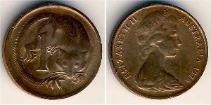 1 Cent Australie (1939 - ) Bronze Elizabeth II (1926-2022)