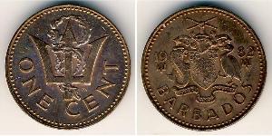 1 Cent Barbados Bronze 